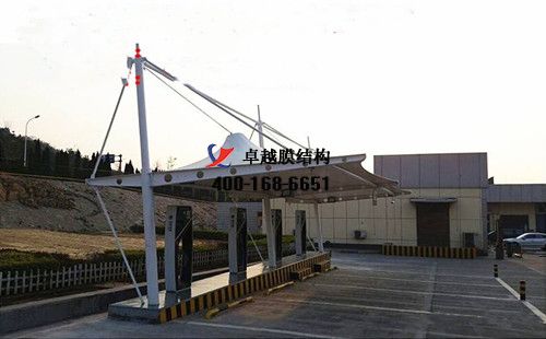 張家口膜結(jié)構充電站樁停車棚/雨棚【保勝公司等】工程設計施工案例
