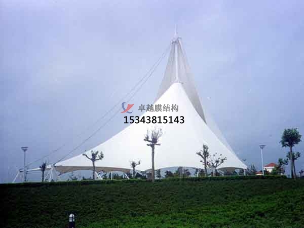 阿拉爾<font color='red'>張拉膜結(jié)構(gòu)</font>景觀設計施工【案例圖片】
