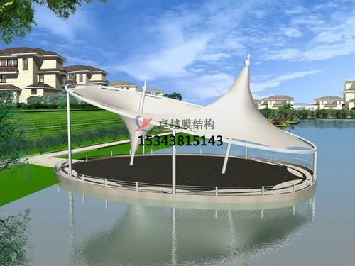 張拉膜建筑效果圖分享！